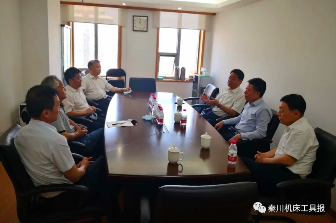 嚴(yán)鑒鉑董事長拜訪中國機(jī)床工具工業(yè)協(xié)會(huì)、中國工程院